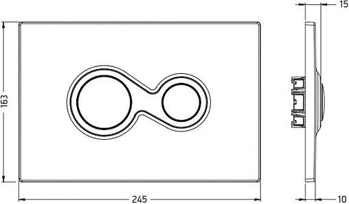 Комплект 5 в 1 ArtCeram Monet SET_Monet с кнопкой 701.000.71 хром глянцевый Комплект 5 в 1 ArtCeram Monet SET_Monet с кнопкой 701.000.71 хром глянцевый