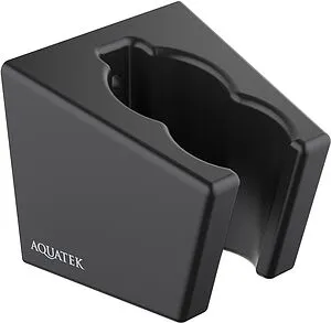 Держатель ручного душа Aquatek чёрный матовый AQ2402MB Держатель ручного душа Aquatek чёрный матовый AQ2402MB, 1