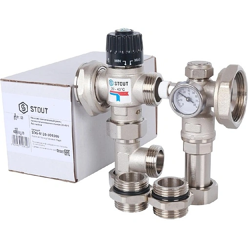 Узел насосно-смесительный без насоса Stout SDG-0120-004000