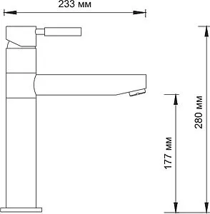 Смеситель для кухни Wasserkraft темная бронза A8147, 2