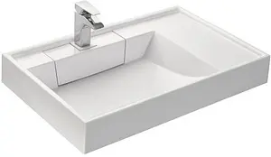 Раковина Aquaton Рейн 80 L белый 1A72113KRW010, 1