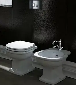 Унитаз приставной BelBagno Boheme белый BB115CBS, 3