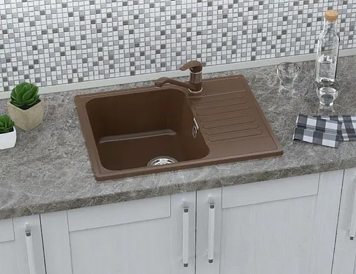 Мойка кухонная GranFest Quarz GF-Z13 черный