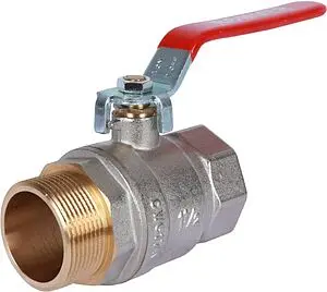 Кран шаровый 1½"в x 1½"н Rommer RBV-0002-0210340 Кран шаровый 1½"в x 1½"н Rommer RBV-0002-0210340, 1