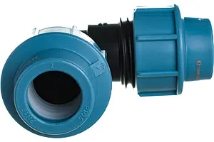 Уголок компрессионный соединительный 25мм x 25мм Unipump 93172, 3