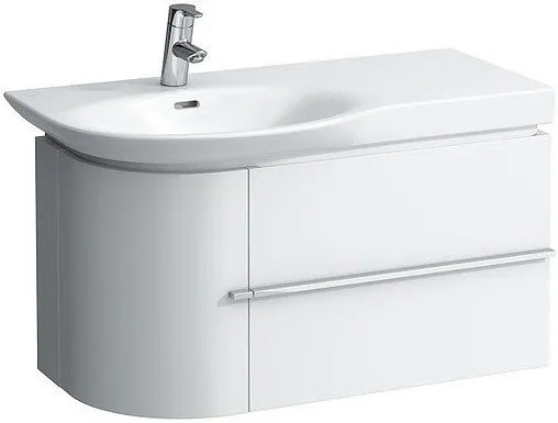 Тумба-умывальник подвесной Laufen Palace 90 R белый матовый 4.0153.2.075.463.1+8.1670.2.000.104.1