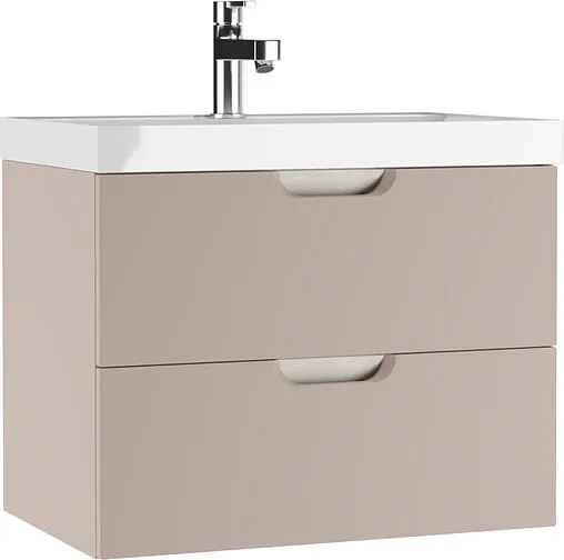 Тумба под умывальник подвесной Домино Classica 70 латте DD2508T