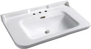 Раковина Kerasan Waldorf 100 белый 4142K1bi/cr*3 Раковина Kerasan Waldorf 100 белый 4142K1bi/cr*3, 5