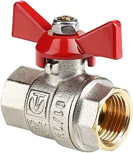 Кран шаровый 1"в x 1"в Valtec Base VT.217.N.06 Кран шаровый 1"в x 1"в Valtec Base VT.217.N.06, 1