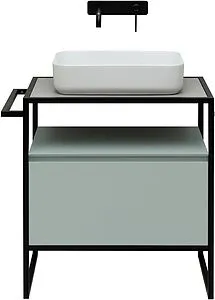 Тумба-умывальник напольная Allen Brau Priority 70 папирус 1.31001.PWM+, 4