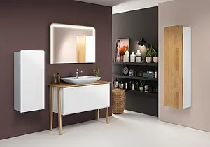 Раковина ISVEA SistemaY Clear 65 белый матовый 10SY50065SV-2L Раковина ISVEA SistemaY Clear 65 белый матовый 10SY50065SV-2L, 5