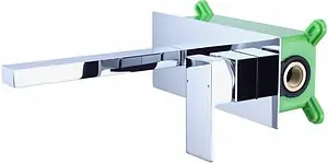 Смеситель для раковины из стены Swedbe Platta хром 5501 Смеситель для раковины из стены Swedbe Platta хром 5501, 1