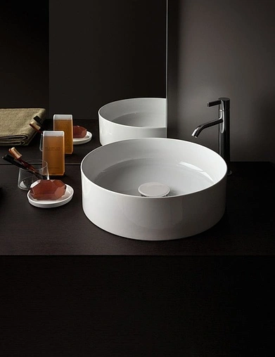 Раковина Laufen Kartell 42 белый 8.1233.1.000.112.1 Раковина Laufen Kartell 42 белый 8.1233.1.000.112.1