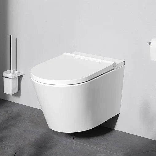 Умный унитаз-биде подвесной безободковый Am.Pm Inspire FlashClean белый CCC501700SC