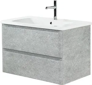 Тумба-умывальник подвесная BelBagno ALBANO-CER 105 Cemento Verona Grigio ALBANO-CER-1050-2C-SO-CVG+12105-KL, 3