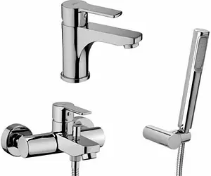 Комплект для ванны 3 в 1 Paffoni Red хром 00255123 Комплект для ванны 3 в 1 Paffoni Red хром 00255123, 1