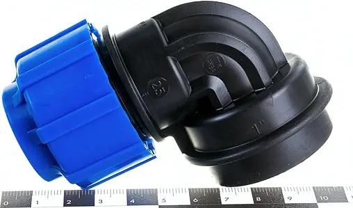 Уголок компрессионный переходной 25мм x 1&quot;в ТПК-Аква 50022501