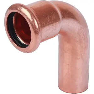 Уголок пресс однораструбный 22мм угол 90° Sanha 6001A 16001A22 Уголок пресс однораструбный 22мм угол 90° Sanha 6001A 16001A22, 1