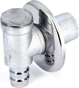 Сифон для бытовой техники наружный Uni-Fitt хром 189N2232, 1