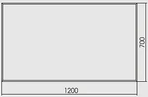 Зеркало с подсветкой Aquanika Quadro 120 с подогревом, с датчиком движения AQQ12070RU127 Зеркало с подсветкой Aquanika Quadro 120 с подогревом, с датчиком движения AQQ12070RU127, 2