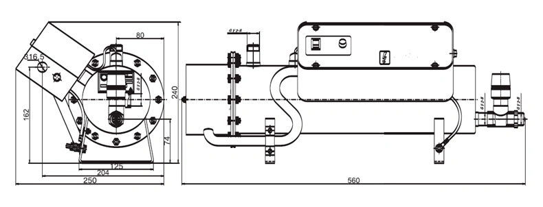 Водонагреватель проточный электрический Эван ЭПВН-7.5 13011