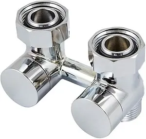 Узел нижнего подключения радиатора прямой М22x1.5 x ¾"ек Schlosser Exclusive хром 601000003 Узел нижнего подключения радиатора прямой М22x1.5 x ¾"ек Schlosser Exclusive хром 601000003, 1