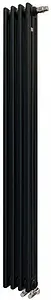 Радиатор стальной трубчатый Zehnder Charleston Completto 3180/04 V001½&quot; Ral 9217 Traffic Black (matt), 5