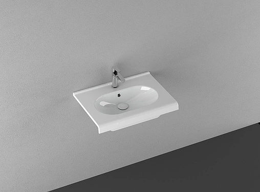 Раковина ISVEA Sentimenti 65 белый 10SM50065