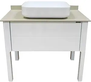 Тумба-умывальник напольная Comforty Лондон 90-1 белый/бежевый 00-00006547CF Тумба-умывальник напольная Comforty Лондон 90-1 белый/бежевый 00-00006547CF, 1