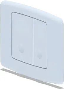 Клавиша смыва для унитаза Ани Пласт WP1100 белый глянцевый Клавиша смыва для унитаза Ани Пласт WP1100 белый глянцевый, 1