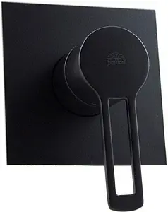 Смеситель для душа скрытого монтажа Paffoni Ringo чёрный матовый RIN010NO/M, 1