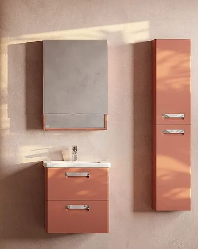 Шкаф-зеркало Roca The Gap Original 70 терракота ZRU9307841