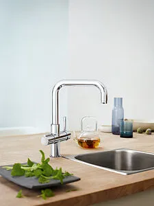 Смеситель для кухни со встроенным нагревом воды Grohe Red Duo хром 30145000 Смеситель для кухни со встроенным нагревом воды Grohe Red Duo хром 30145000, 3