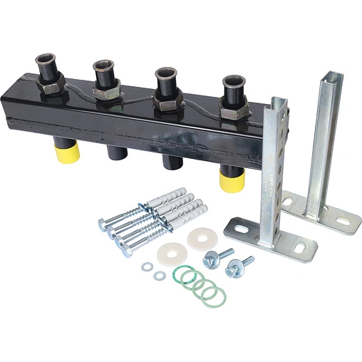 Распределительный коллектор 2 контура с гидрострелкой 1&quot;н x 1&quot;нг Stout SDG-0018-002502