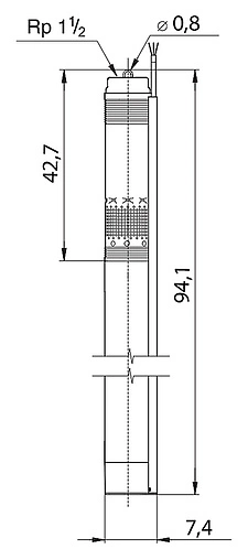 Система автоматического водоснабжения Grundfos SQE 5-70 96524503