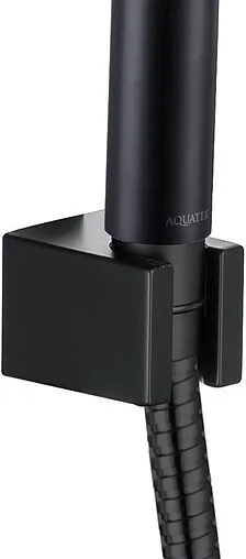 Душевой набор Aquatek Вега чёрный матовый AQ2030MB