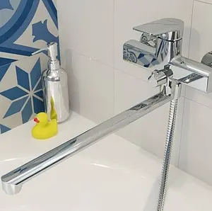 Смеситель для ванны с длинным изливом IDDIS Bridge хром BRDSB02i10WA Смеситель для ванны с длинным изливом IDDIS Bridge хром BRDSB02i10WA, 3