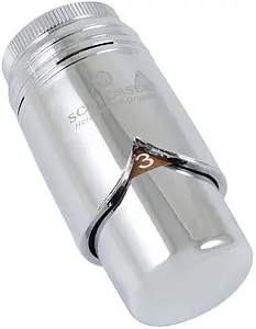 Головка термостатическая M30x1.5 Schlosser Brillant хром 600200003 Головка термостатическая M30x1.5 Schlosser Brillant хром 600200003, 1