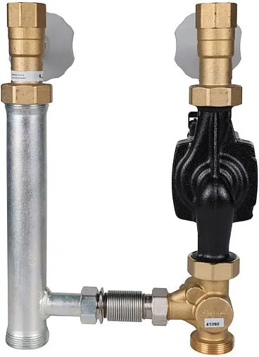 Насосный модуль с 3-х ходовым смесительным клапаном 1&quot;в х 1½&quot;н Meibes V-MK M66833.36 с насосом Grundfos UPM3 Hybrid 25-70