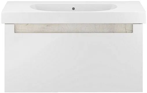 Тумба-умывальник подвесная Kerama Marazzi Buongiorno 100 белый BGN.100.1+1\WHT+BG.wb.100