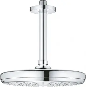 Лейка верхнего душа с потолочным креплением Grohe Tempesta 210 хром 26414000, 1