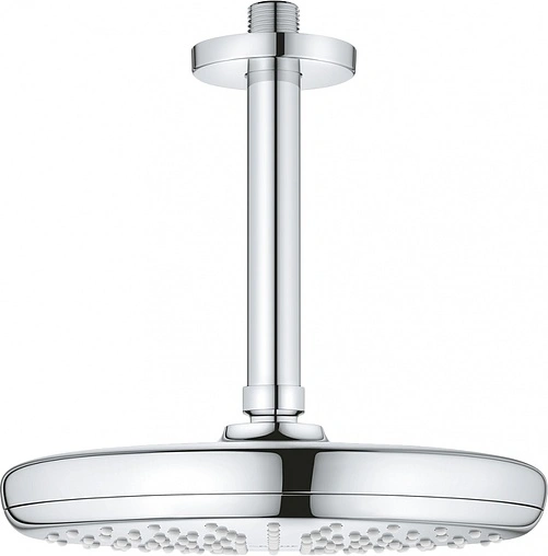 Лейка верхнего душа с потолочным креплением Grohe Tempesta 210 хром 26414000