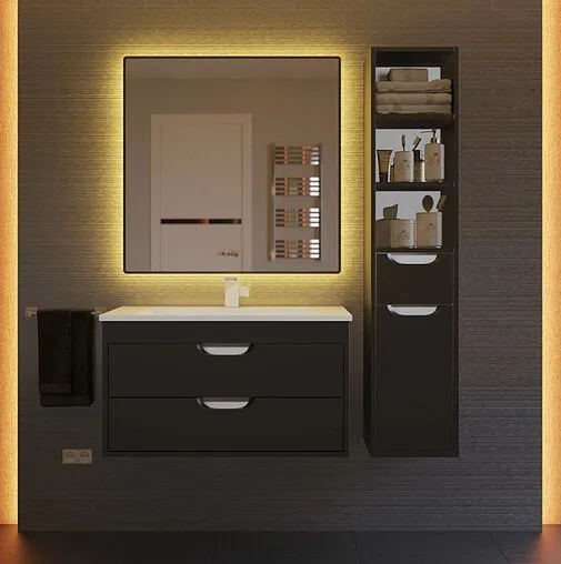 Тумба-умывальник подвесная Uperwood UPD Modul 95 белый матовый 393020552 Тумба-умывальник подвесная Uperwood UPD Modul 95 белый матовый 393020552