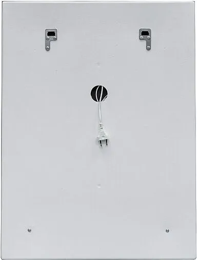 Зеркало с подсветкой Continent Frame Black Led 60x80 чёрный ЗЛП948