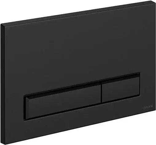 Клавиша смыва для унитаза Cersanit Blick 64115 черный матовый