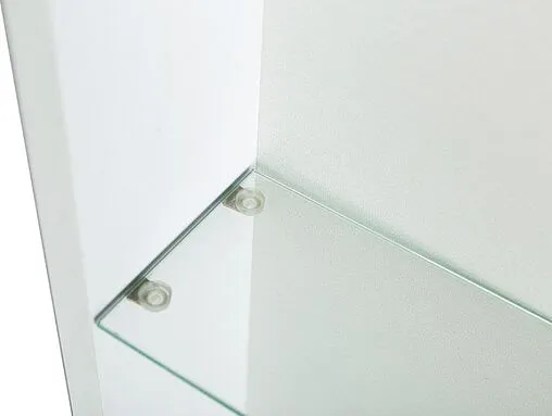 Шкаф-зеркало BelBagno 80x80 белый SPC-MAR-800/800-2A-LED-TCH