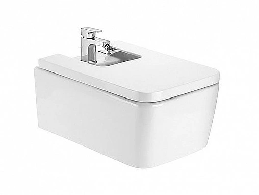 Крышка для биде с микролифтом Roca Inspira Square белый 80653200B