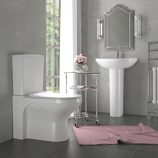 Унитаз-компакт безободковый Bien Venus белый VNKD064N1VP0W3000