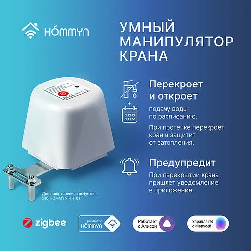 Съемный привод для крана HOMMYN WZB400W