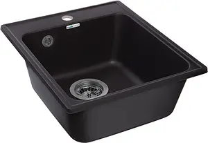 Мойка кухонная GranFest Quarz GF-Z17 черный Мойка кухонная GranFest Quarz GF-Z17 черный, 1